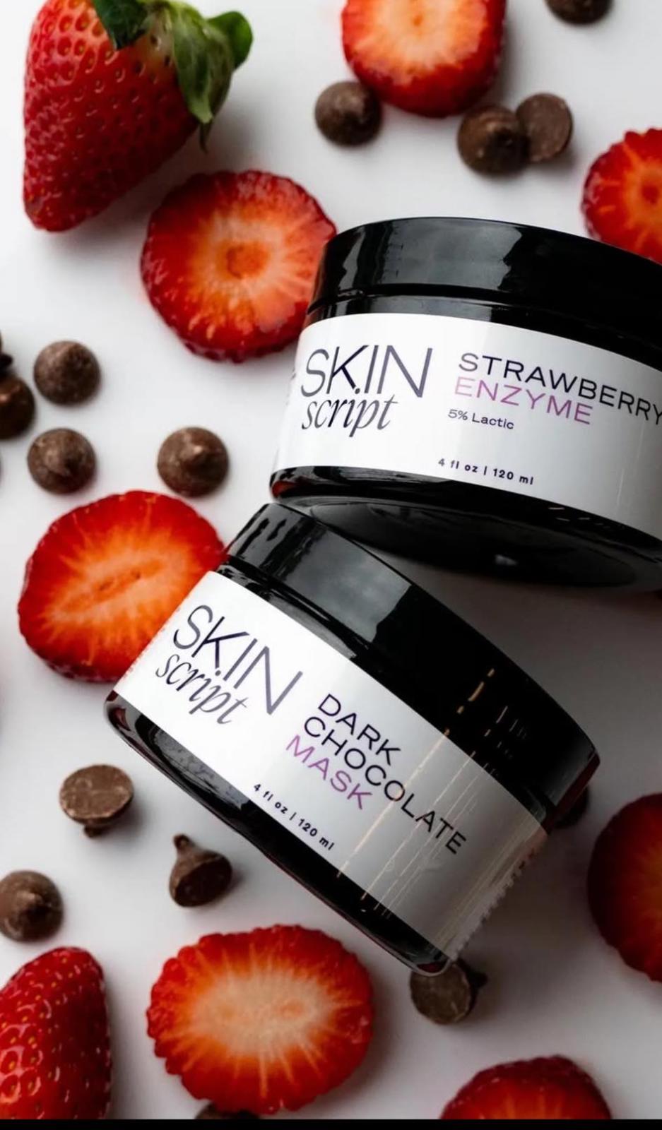 Valentines/February Skin care of the Month: SKIN SCRIPT CHOCOLATE STRAWBERRY FACIAL